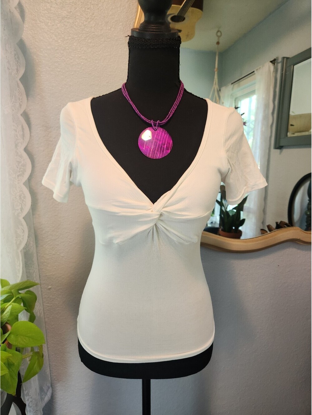 New tee with built-in bra